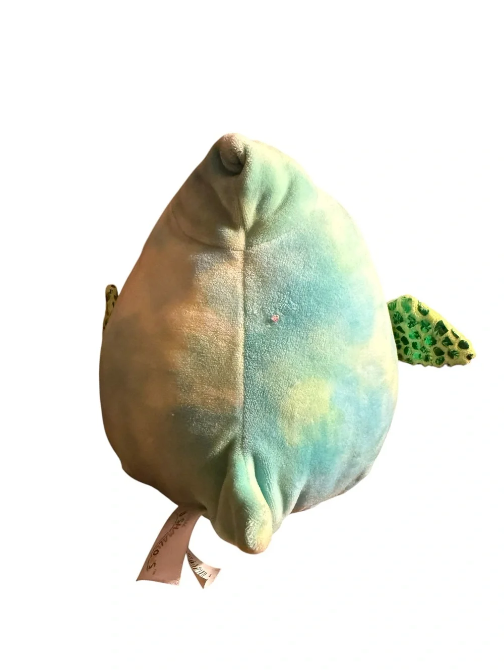 Squishmallows Green Blue Plush Bird with Cream Belly